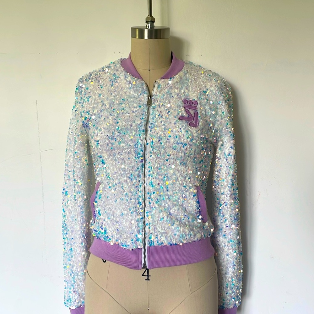 Shane Justin sequin jacket